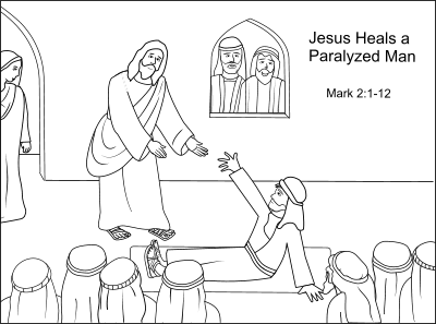 jesus heals a paralyzed man
