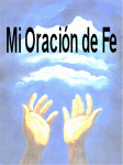 Mi Oraci&oacute;n de Fe