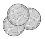 Three nickles