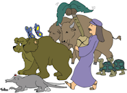 Los animales mezclados de No&eacute;