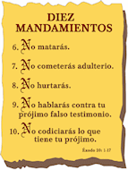 Ten commandments 6-10